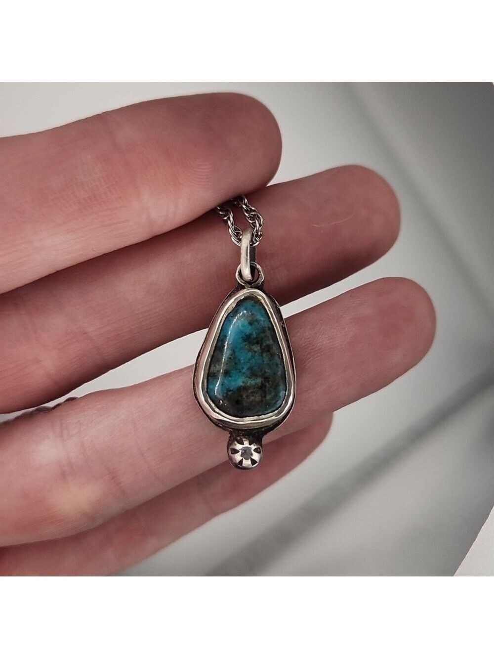 Turquoise Sterling Silver pendant